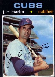 1971 Topps Baseball Cards      704     J.C. Martin SP